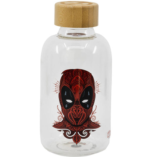 Bottiglia in vetro Deadpool Marvel da 620 ml