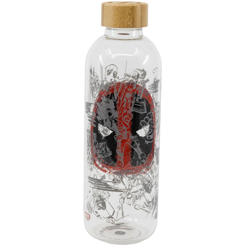 Deadpool Marvel Glass Bottle 1030ml
