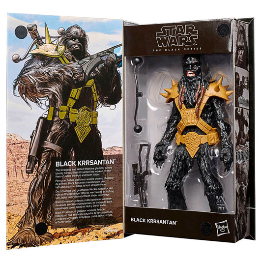 Czarna figurka Krrsantan Star Wars Black Series 15 cm