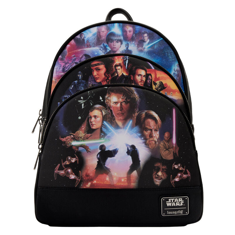 Star Wars Prequel Trilogy Loungefly Backpack 34cm