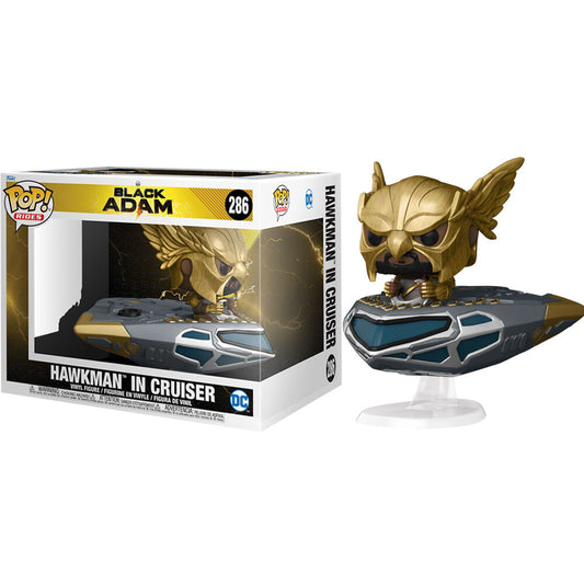Figurka POP DC Comics Black Adam Hawkman w Cruiser