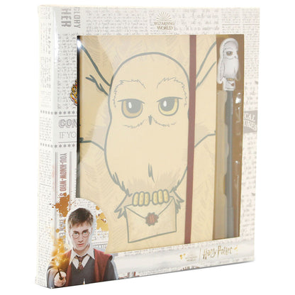 Hedwig Harry Potter diary + pen set