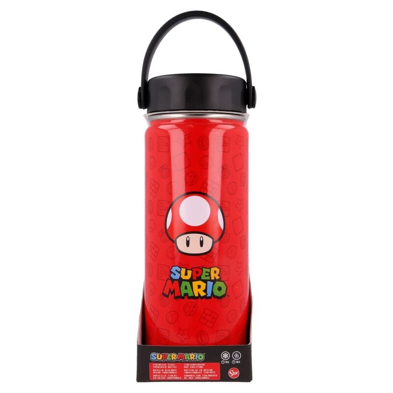 Super Mario Bros Nintendo Stainless Steel Thermos Bottle 530ml