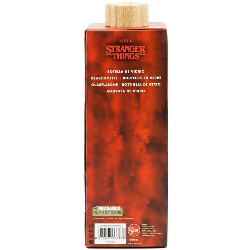 Stranger Things Glasflasche 1030 ml