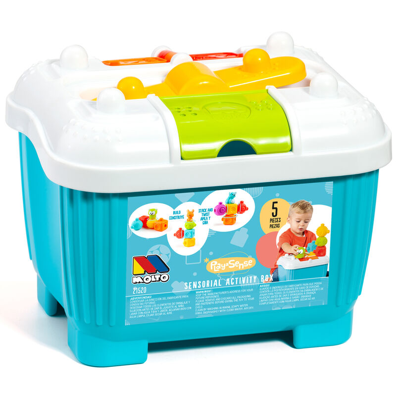 blue activity box  5 pieces