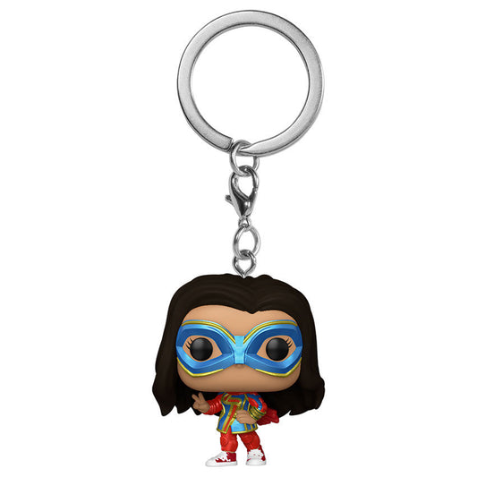 pocket pop marvel ms marvel keychain