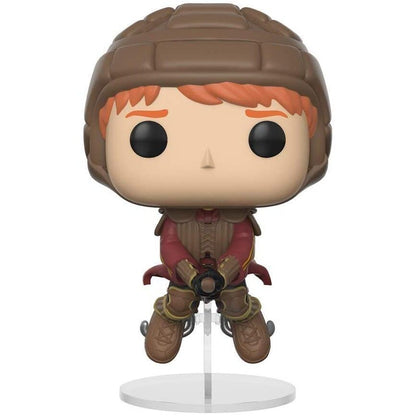 harry potter ron on broom pop figure