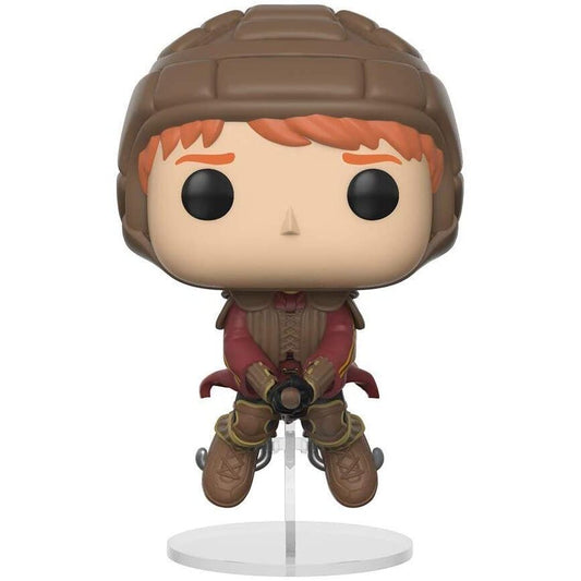 harry potter ron on broom pop figure