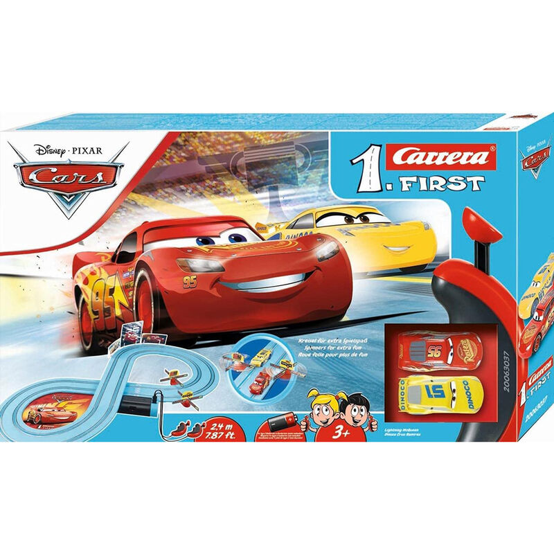lightning mcqueen cars disney pixar racing circuit