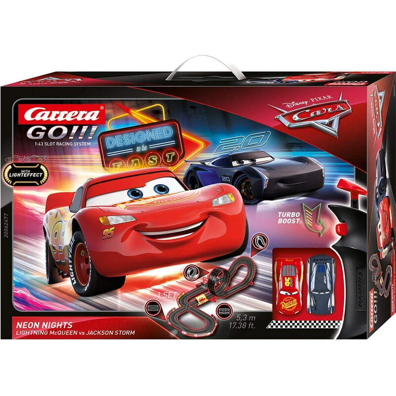 lightning & storm cars disney pixar racing circuit lights