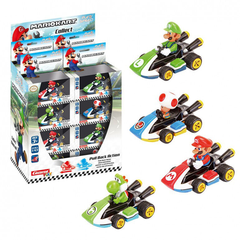 pull speed ​​mario kart 8 car assortment
