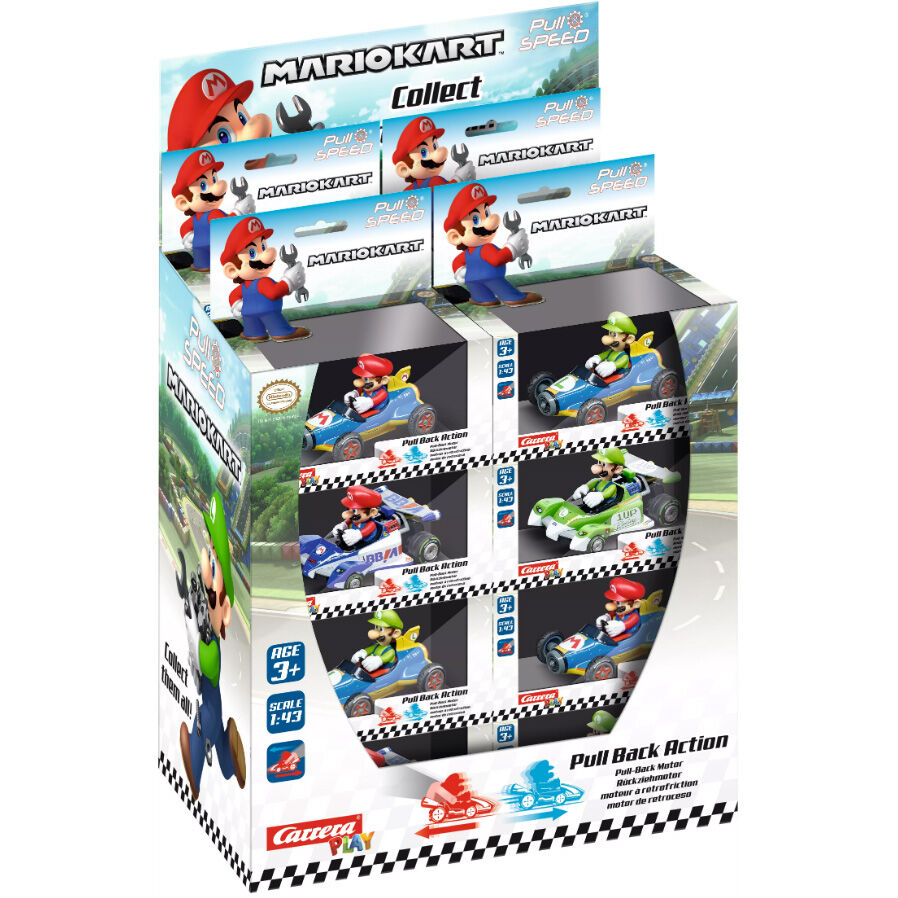 pull speed ​​special mario kart car assortment