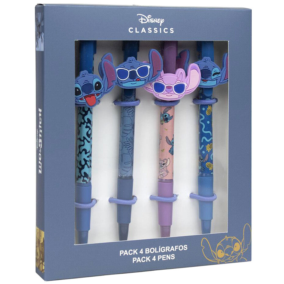 blister of stitch disney pens