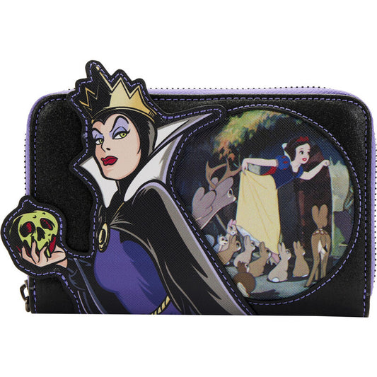disney snow white queen of evil wallet loungefly