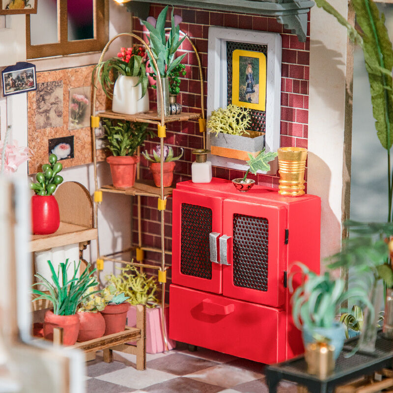 Emilys Blumenladen Miniaturhaus Modell  258 Teile