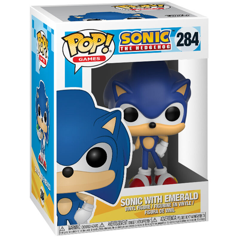 Sonic POP Figure with Emerald