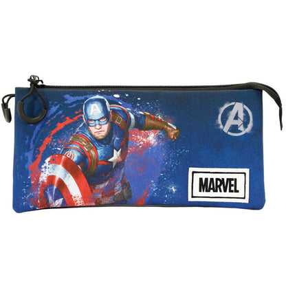Trousse triple Captain America Marvel complète
