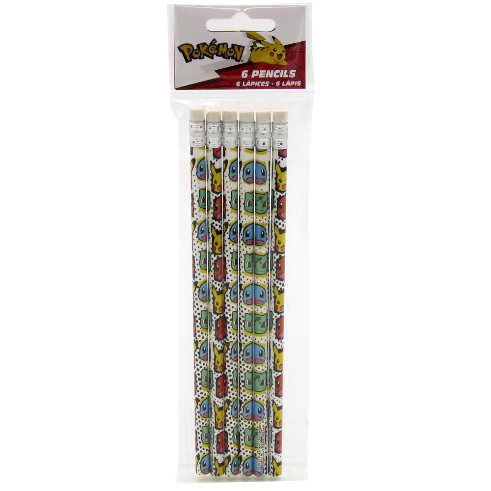 pokemon pencils blister pack