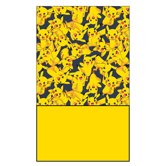 pikachu pokemon coral neck gaiter