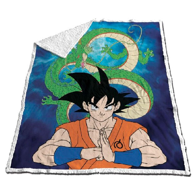 sherpa coral blanket dragon ball z
