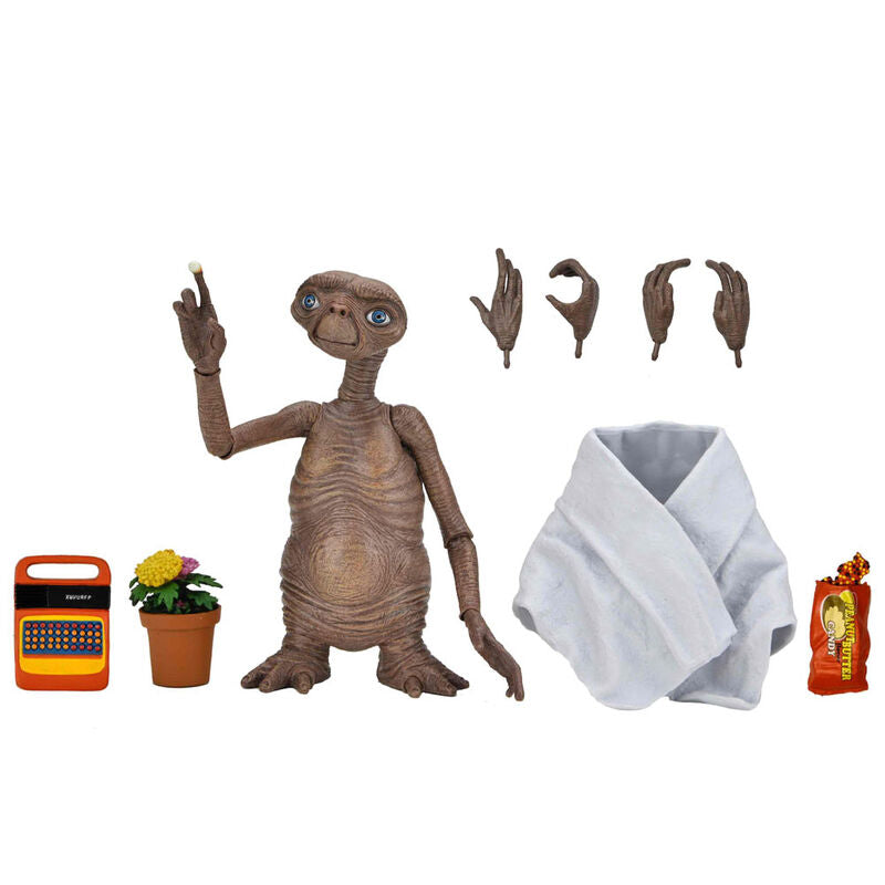 Figurine Ultimate E T 40e anniversaire E T l'extraterrestre 12 cm