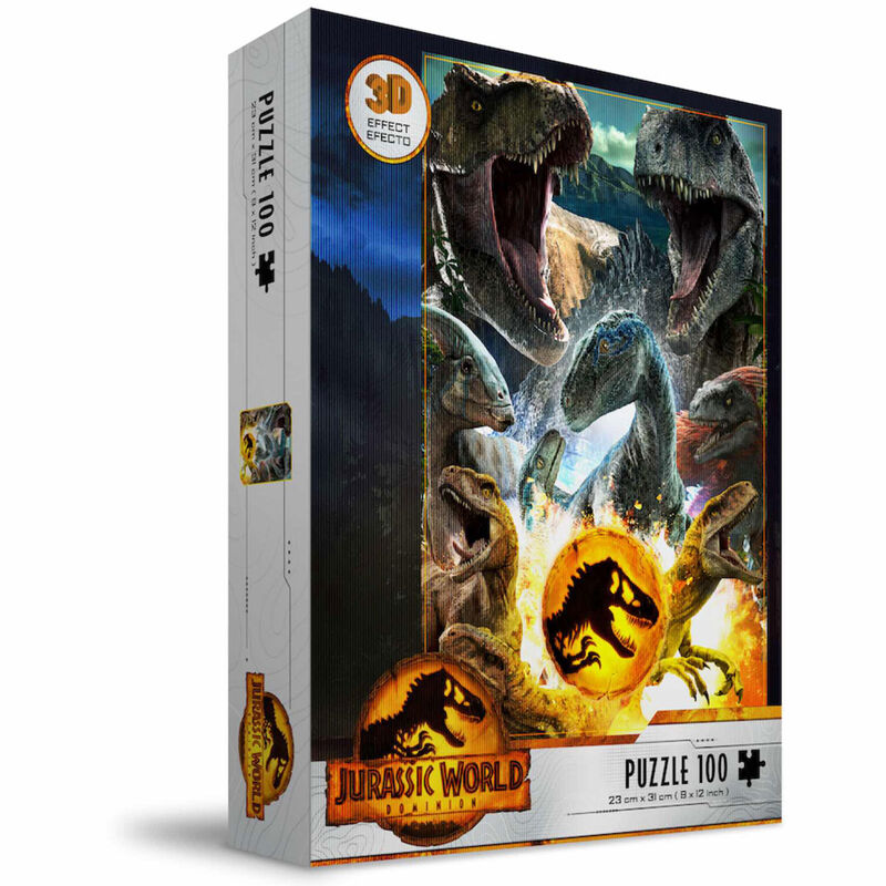 jurassic world dinosaurs 3d puzzle 100 pcs