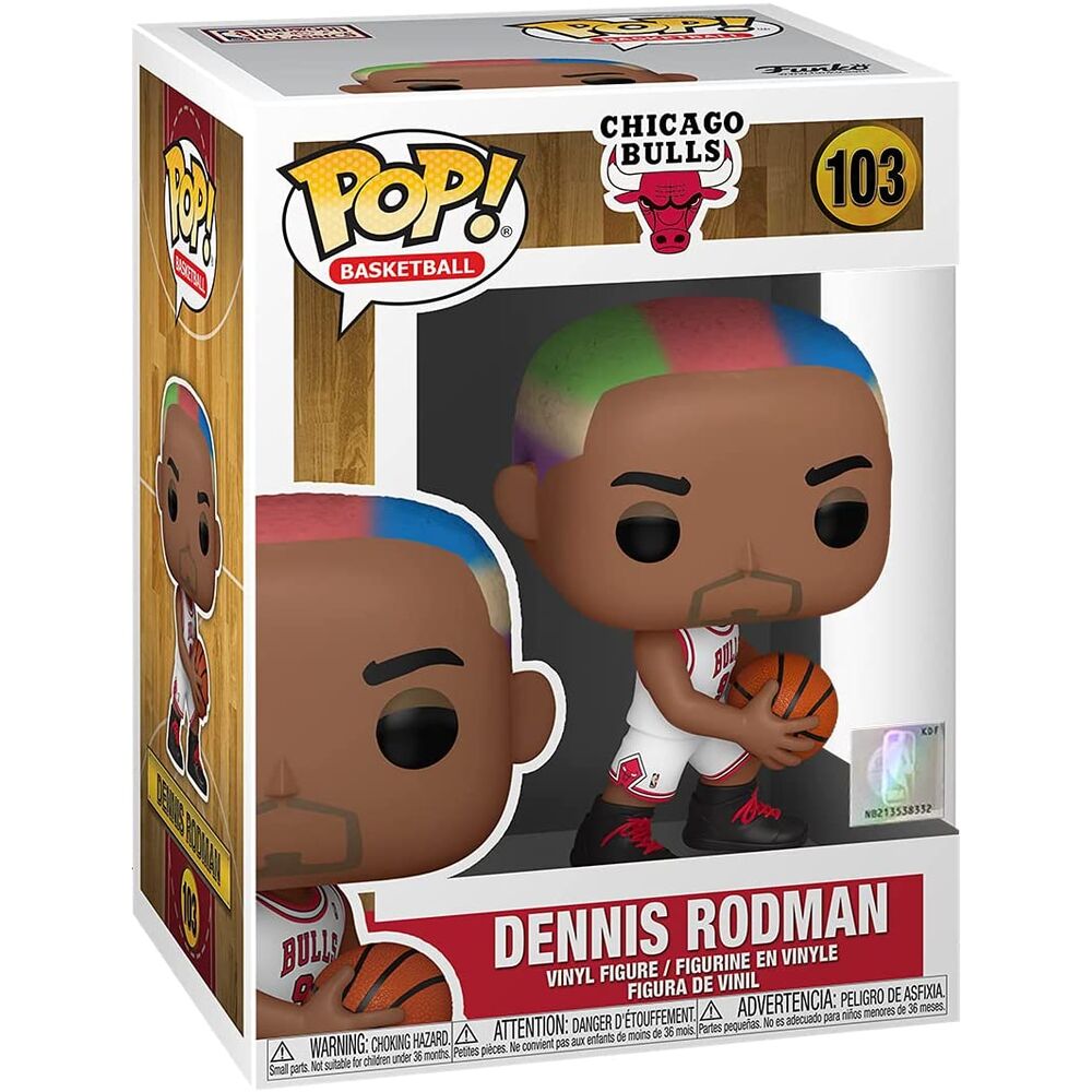 POP Figure NBA Legends Dennis Rodman Bulls Home