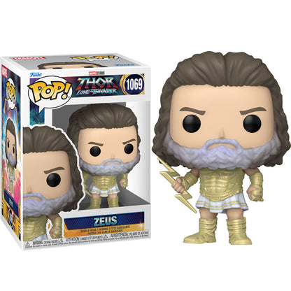 marvel thor love and thunder zeus pop figure