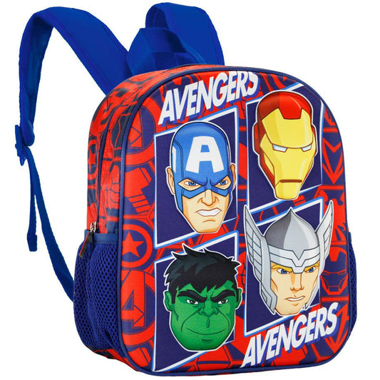 3d backpack the four avengers marvel 31cm