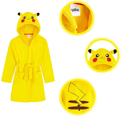 adult pikachu pokemon bathrobe