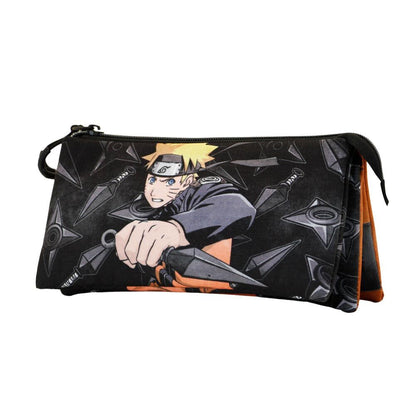 Estojo triplo para lápis Uzumaki Naruto Shippuden