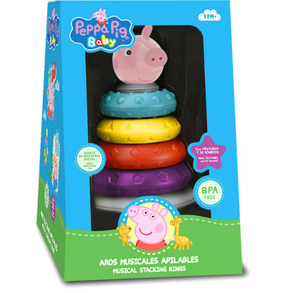 Peppa Pig stacking rings