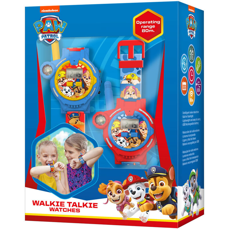paw patrol 2 in 1 walkie talkie watch