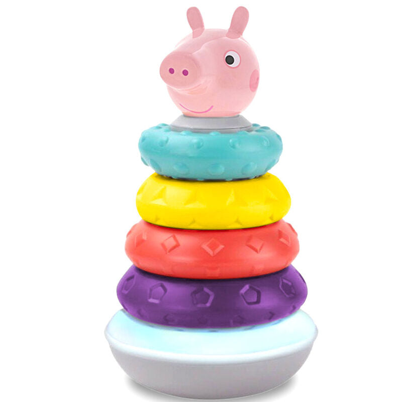 peppa pig stacking rings