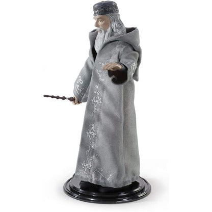 Figura maleable Bendyfigs de Dumbledore con varita de Harry Potter 19 cm