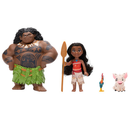 Boneca Moana + Mauhi Petite Vaiana Disney