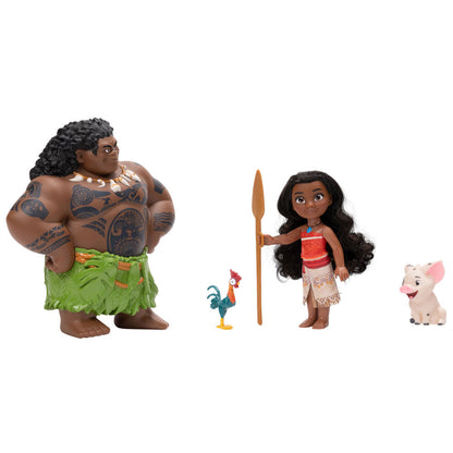 Boneca Moana + Mauhi Petite Vaiana Disney