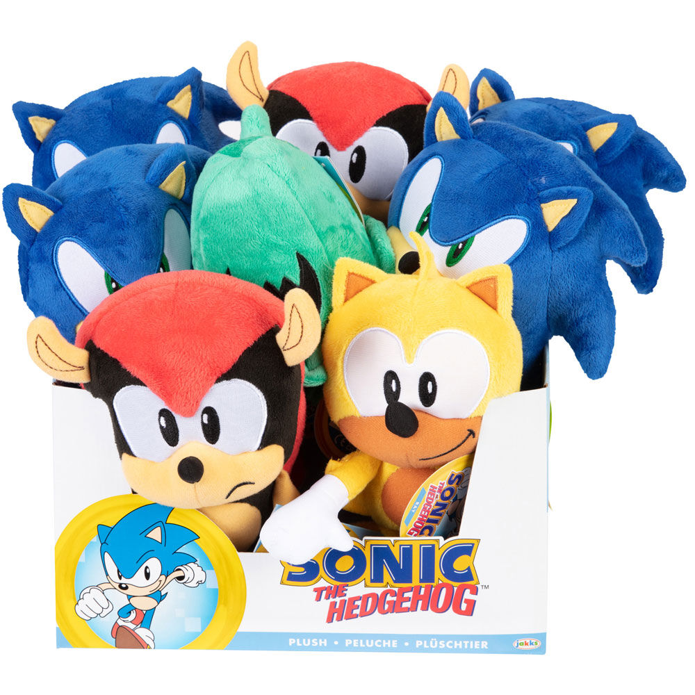 sonic the hedgehog plush 22cm assorted