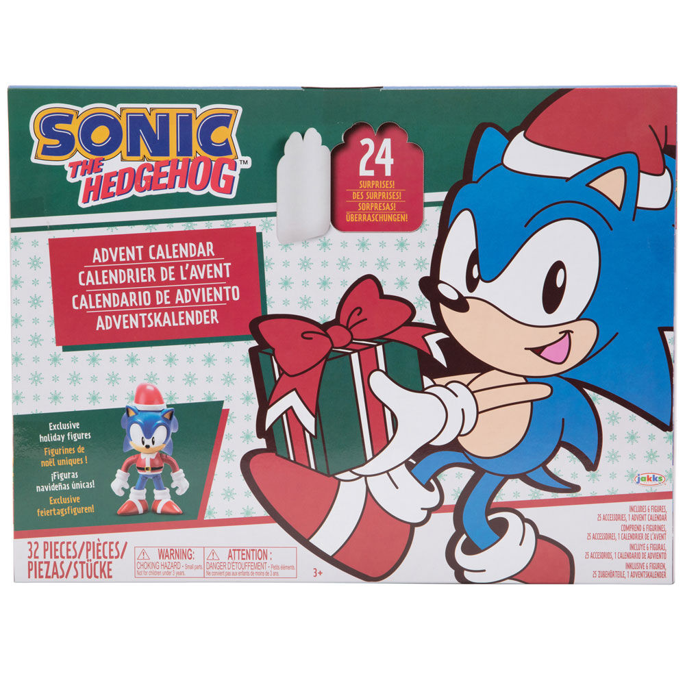 sonic the hedgehog advent calendar