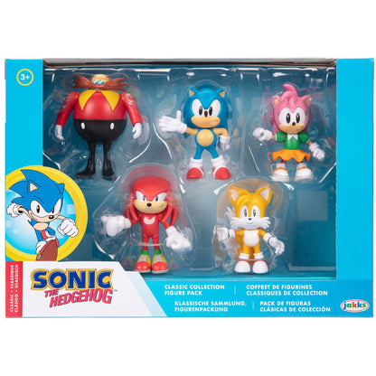 Blister 5 figures Sonic The Hedgehog6cm
