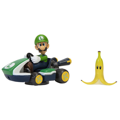 Luigi Kart Figur Mega Spins Mario Kart 6 5 cm