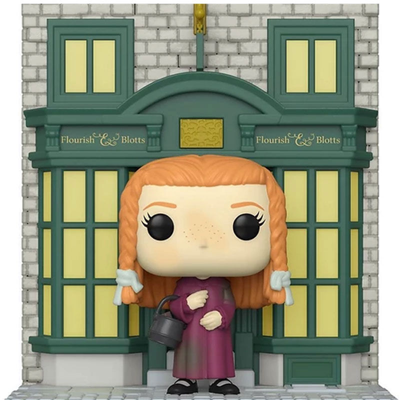 pop figure harry potter diagon alley ginny weasley flourish & blotts exclusive