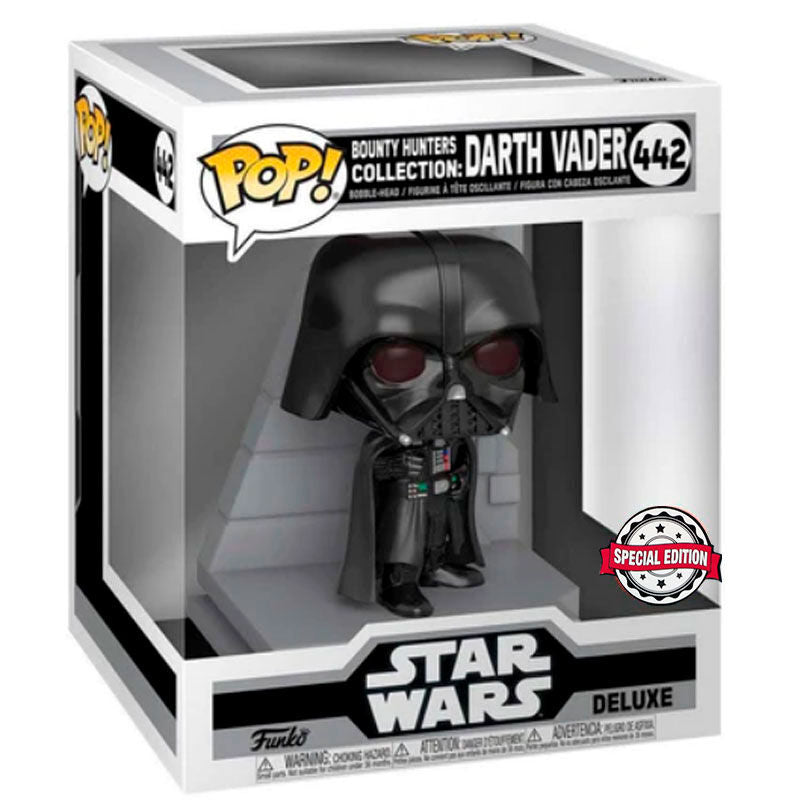 pop figure star wars bounty hunter darth vader exclusive