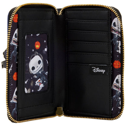 Cartera de Jack Skellington de Pesadilla antes de Navidad de Disney Loungefly