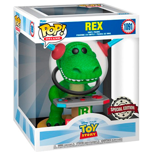 pop figure disney pixar toy story rex exclusive