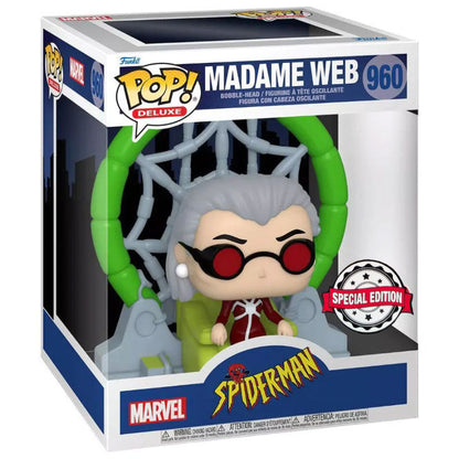 Figura POP Marvel Spiderman Madame Web Esclusiva