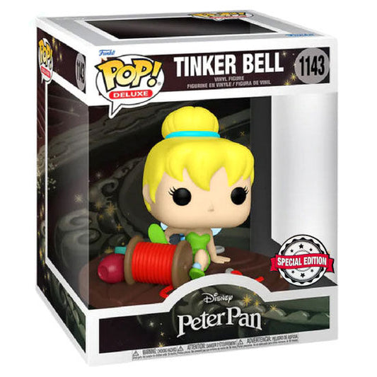 POP Figure Disney Peter Pan Tinker Bell on Spool Exclusive