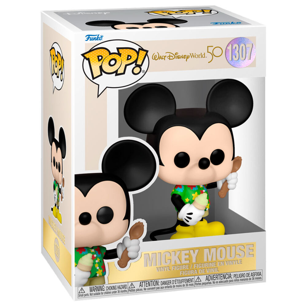 walt disney world 50th anniversary mickey mouse pop figure