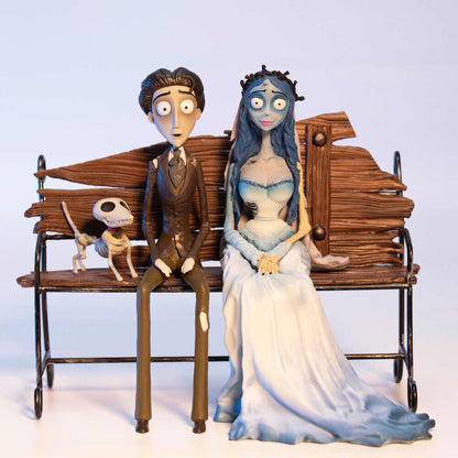 Figurines d'Emily et Victor tirées de Les Noces funèbres