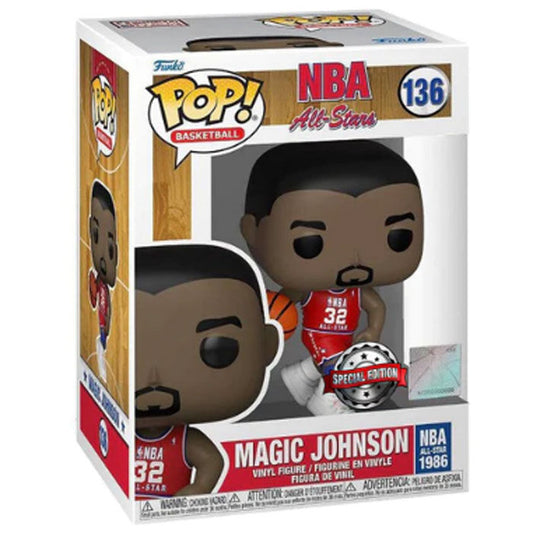 nba legends magic johnson exclusive pop figure